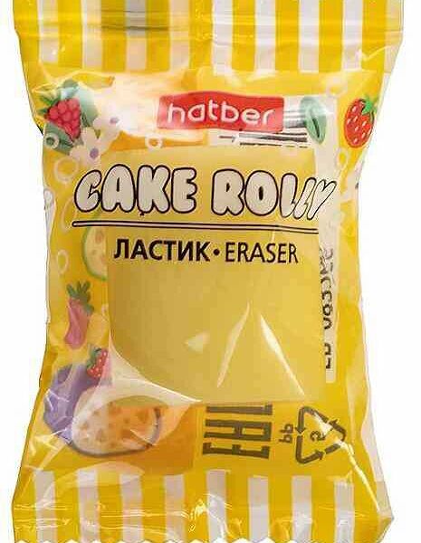 Ластик PVC Hatber Cake Roll, цвет в ассортименте