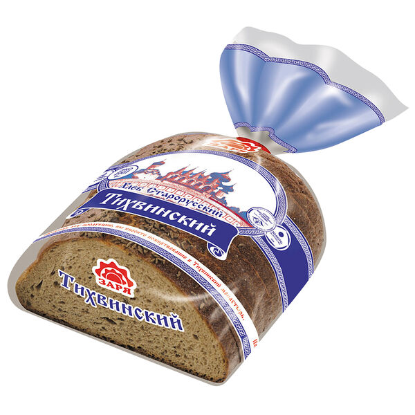 Хлеб Каравай Старорусский тихвинский в нарезке