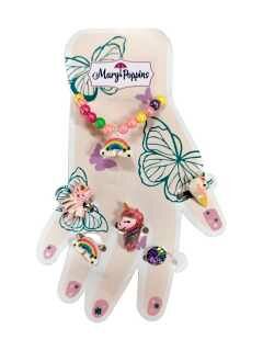 Набор браслет и колечки Радуга Mary Poppins