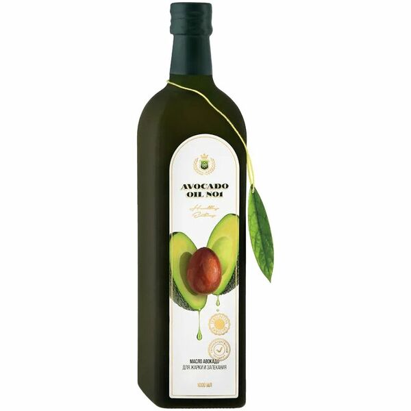 Масло авокадо Avocado Oil №1 рафинированное, 1л
