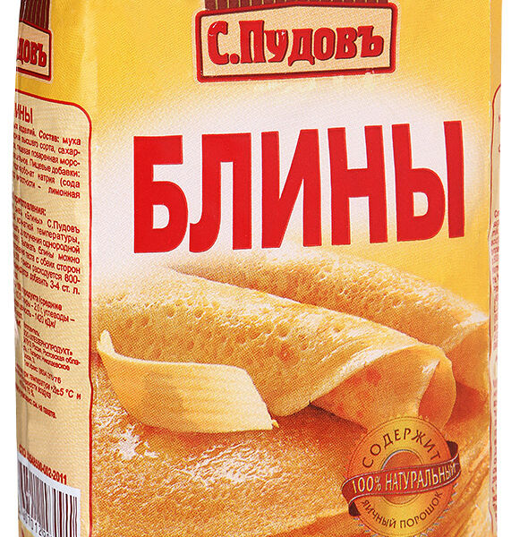 Мучная смесь С. Пудовъ Блины