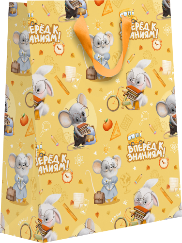 Пакет подарочный LV Смартики 31.5х25.5х11 см