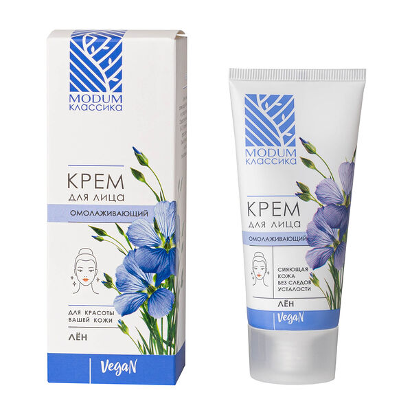 Крем для лица Modum омолаживающий Лён