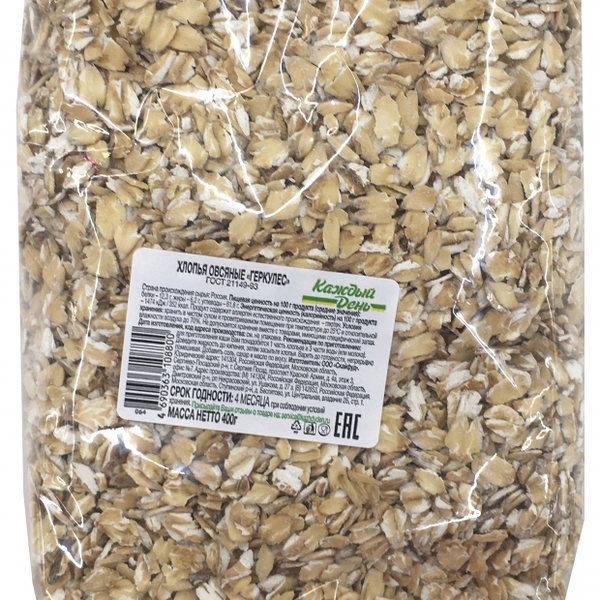 Хлопья овсяные Каждый День Геркулес