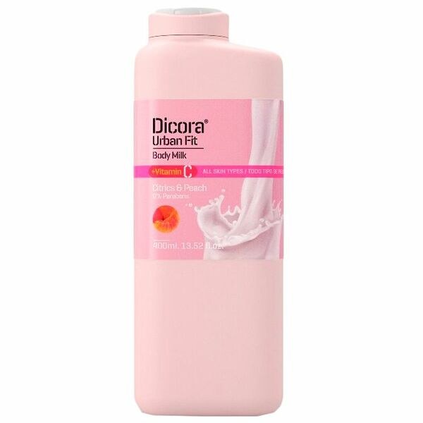 Молочко Dicora Urban Fit Апельсин и персик для тела 400 мл