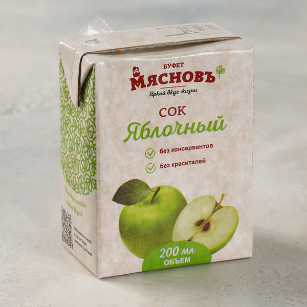 Сок яблочный МясновЪ Буфет