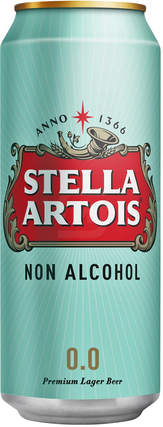

Пиво Stella Artois светлое фильтрованное пастеризованное безалкогольное 0%