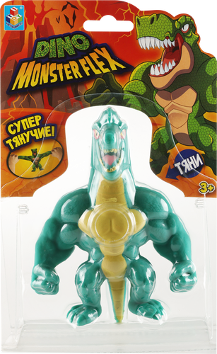 

Игрушка 1TOY Monster Flex Dino 14см, тянущиеся фигурки, 14 видов, в ассортименте Арт. Т22691