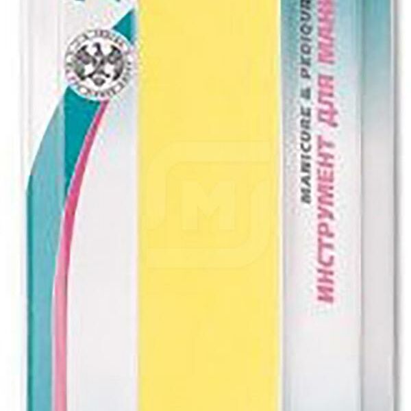 Пилка для ногтей Zinger наждак 150/220, 1 шт, цвет в ассортименте