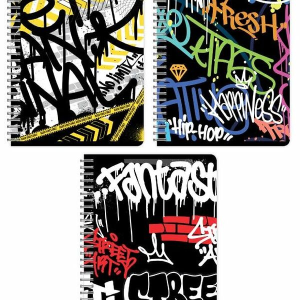 Тетрадь Academy Style в клетку А5, 60 л в ассортименте