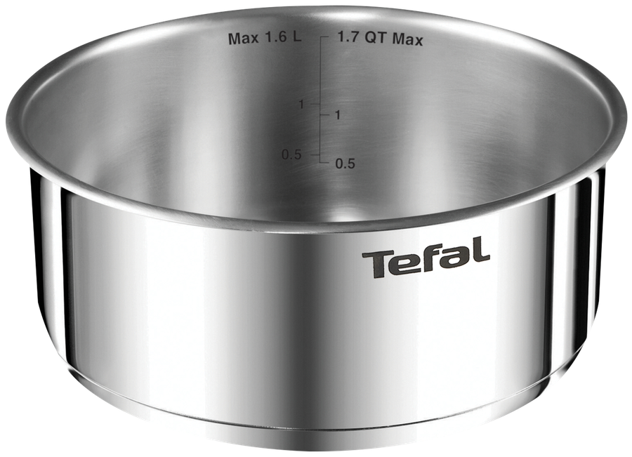 

Ковш TEFAL Ingenio Emotion 16см, нержавеющая сталь, индукция, 1.6л Арт. L9252874