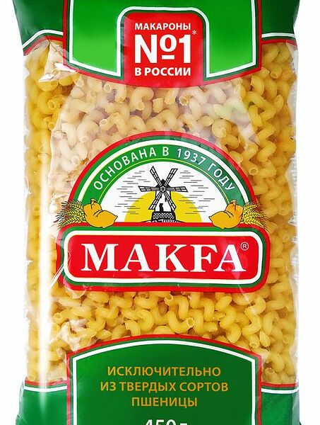Макароны Makfa витки, 450г