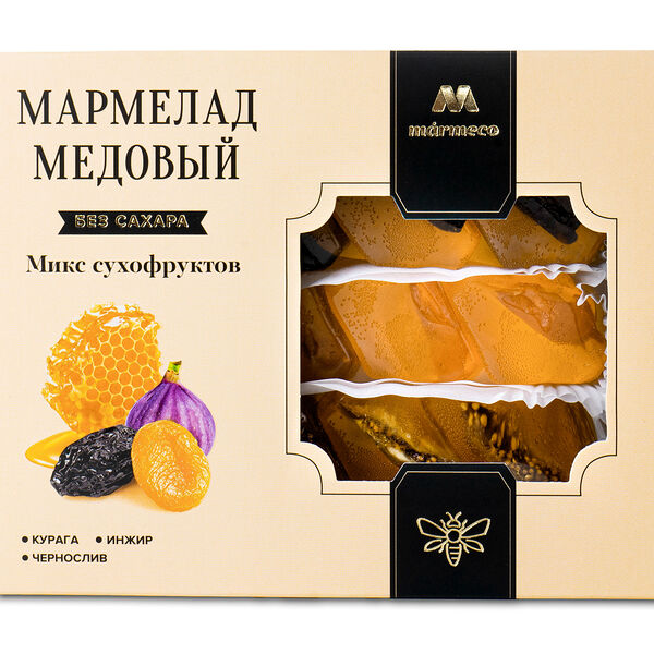 Мармелад медовый Микс сухофруктов