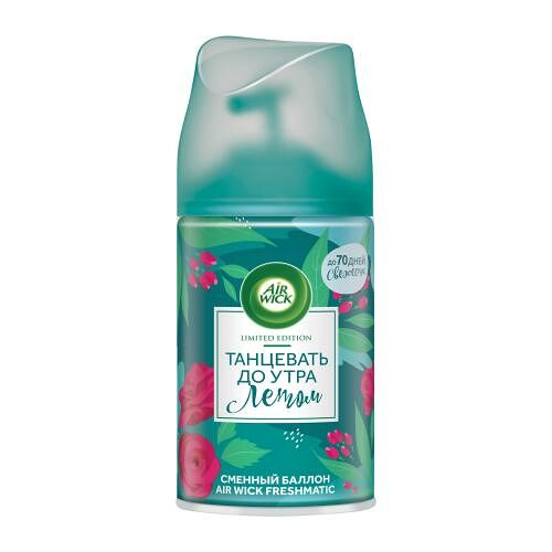 Сменный баллон для освежителя воздуха Air Wick Freshmatic Роза и сандаловое дерево 250 мл