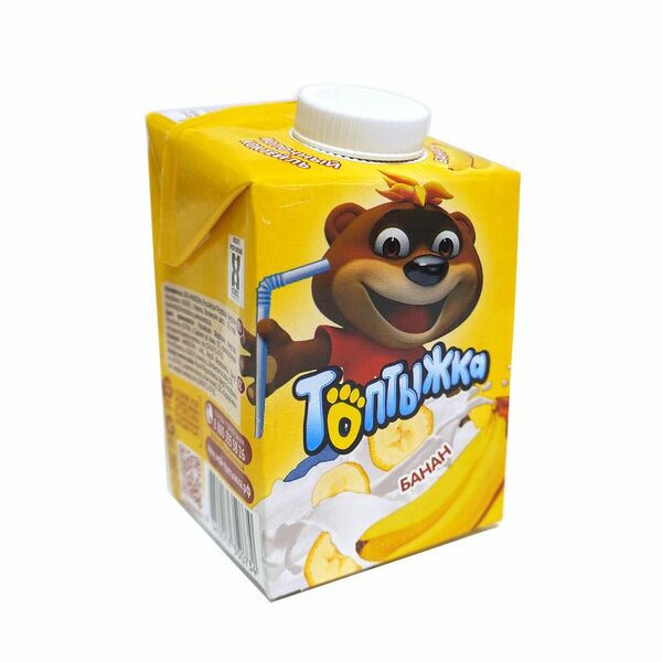 Коктейль молочный ТОПТЫЖКА Банан 3,2%, без змж