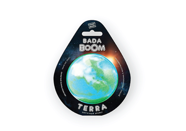 Гейзер для ванны BADA BOOM TERRA 7см, 1шт 