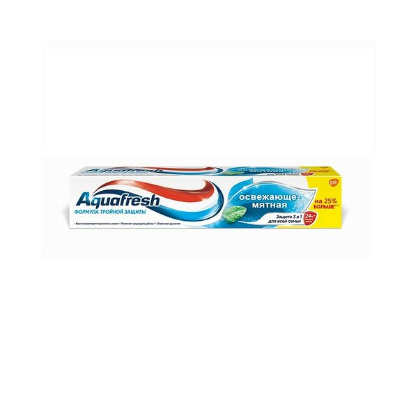 Паста зубная AQUAFRESH Освежающе-Мятная 125мл