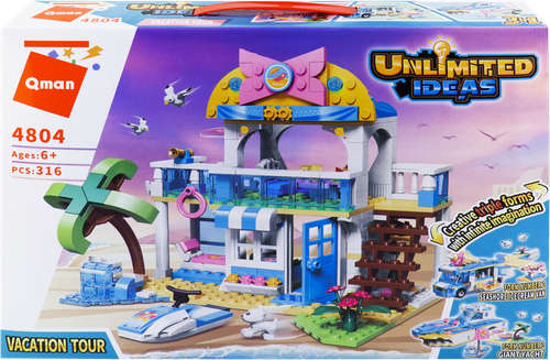 

Конструктор QMAN Курорт, 316 деталей