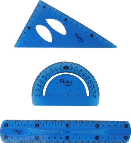 

Набор линеек КРОК&ДИЛЛИ гибких, 3шт, в ассортименте