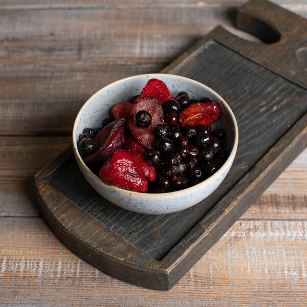 Замороженное компотное ассорти с клубникой