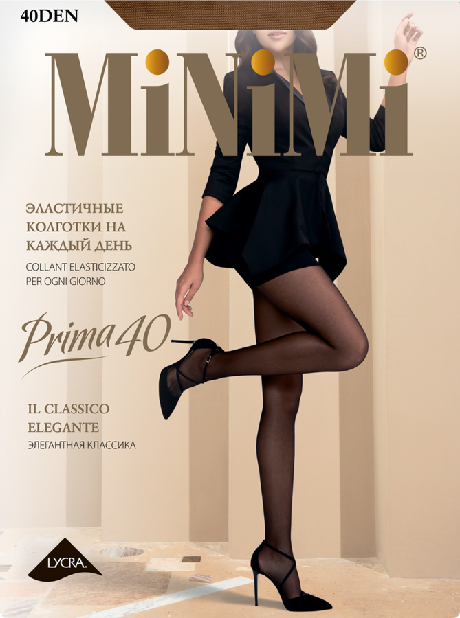 

Колготки женские MINIMI шортики 40 den Daino 2
