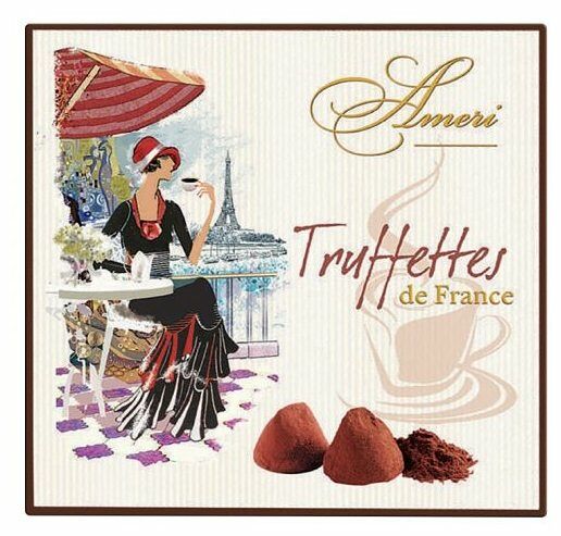 Набор конфет Ameri «В Париже» трюфели классические