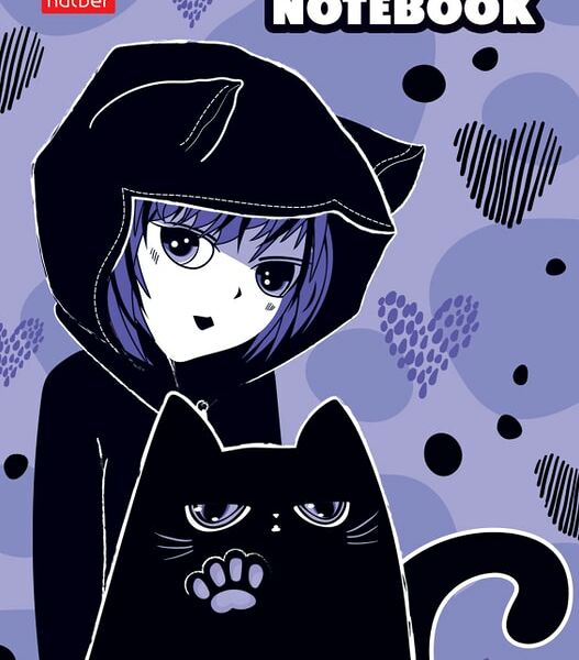 Записная книжка Hatber Я и мой кот в клеточку 80л А6