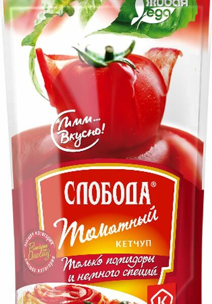 Кетчуп Слобода Томатный 320г