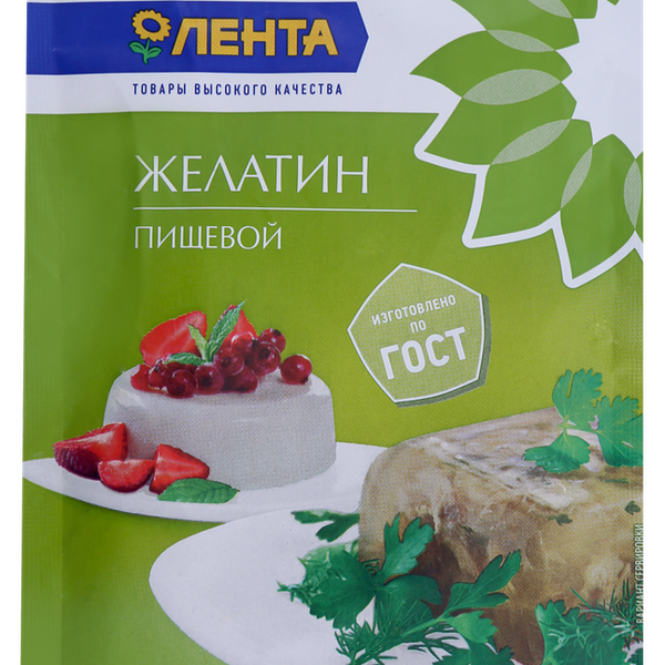 Желатин Лента