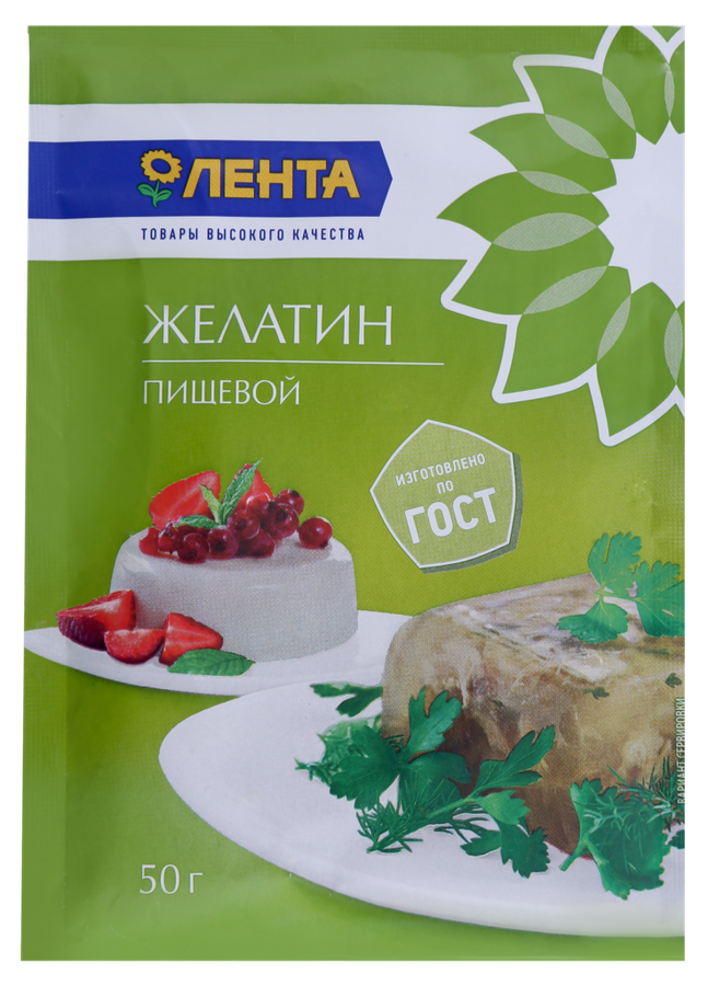 

Желатин Лента