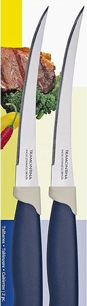 Нож Мультиколор Трамонтино для томатов 12.5 см. 2шт