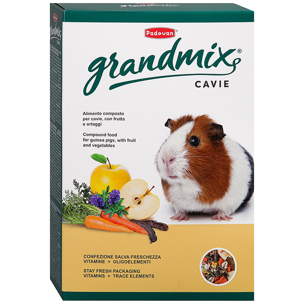 Корм для морских свинок Падован Grandmix Cavie с витамином С