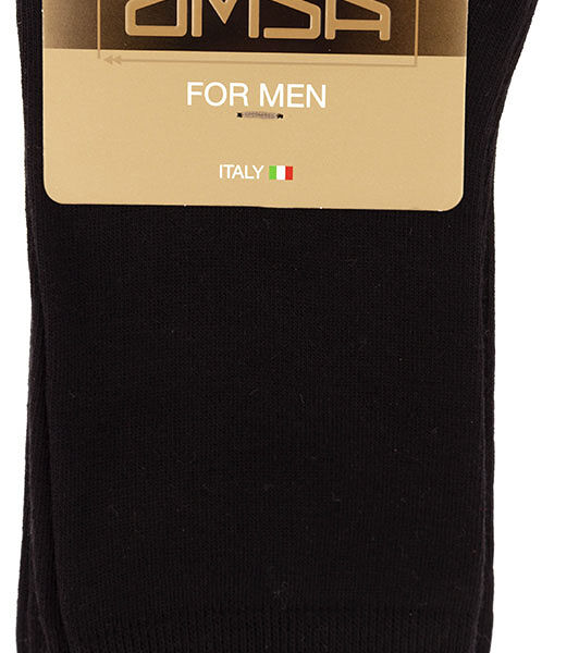 Носки мужские Omsa Classic 203, черные, размер 39-41