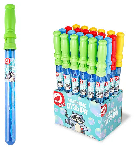 Меч с мыльными пузырями АШАН Красная птица в ассортименте 1шт