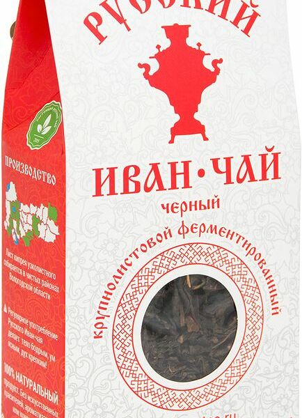Напиток чайный Русский Иван-чай чёрный листовой, 50г