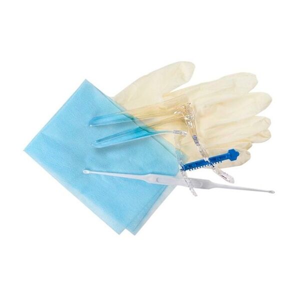 Набор гинекологический Ева стерильный (зеркало, цитощетка, перчатки размер М, салфетка)