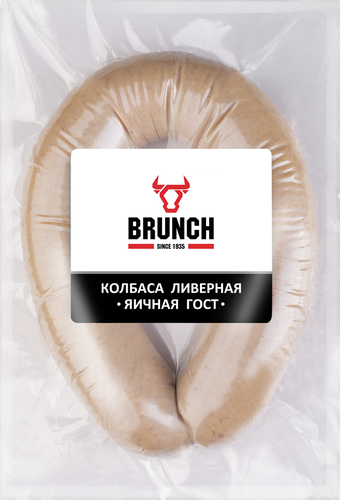 

Колбаса ливерная Brunch Яичная, категория А, 500 г