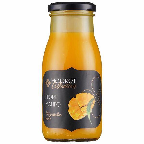 Пюре манго фруктовое пастеризованное Market Collection, 250мл
