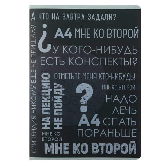 

Тетрадь LISTOFF А4, 96 листов, на скрепке, в клетку