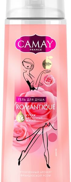 Гель для душа Camay Романтик парфюмированный с ароматом французской розы 250мл