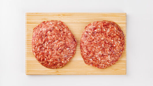 Котлета для бургера из говядины с сыром Вкусвилл