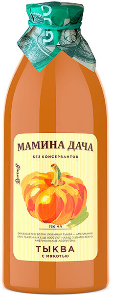 Нектар Мамина дача тыквенный с мякотью