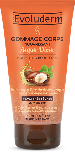 Скраб для тела EVOLUDERM Argan divin, 150 мл