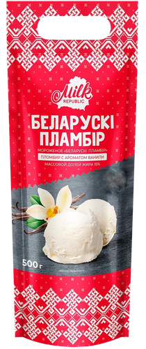 

Мороженое пломбир Айст-Бел Беларускi пламбiр с ароматом Ванили 500 г