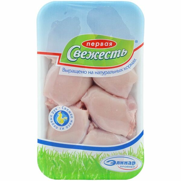 Филе бедра куриное Первая Свежесть охлаждённое, вес