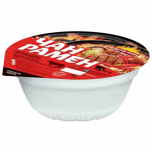 Лапша быстрого приготовления Доширак Чан Рамен острая говядина