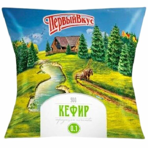 Кефир Первый Вкус обезжиренный 0% 500г