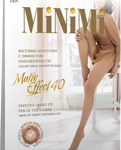 Колготки MiNiMi Matte Effect 40 Daino Бежевый Размер 3