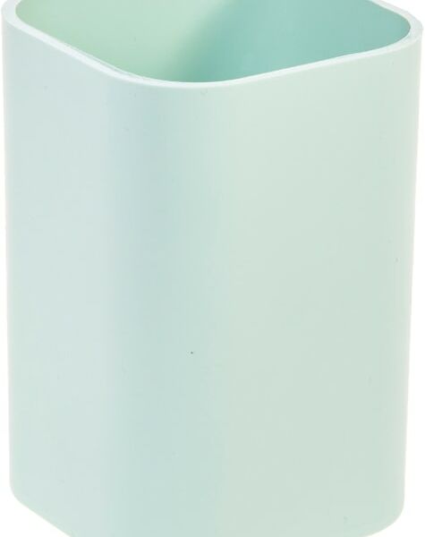 Стакан для письменных принадлежностей Hatber Newtone Pastel Мята 7*7*10см