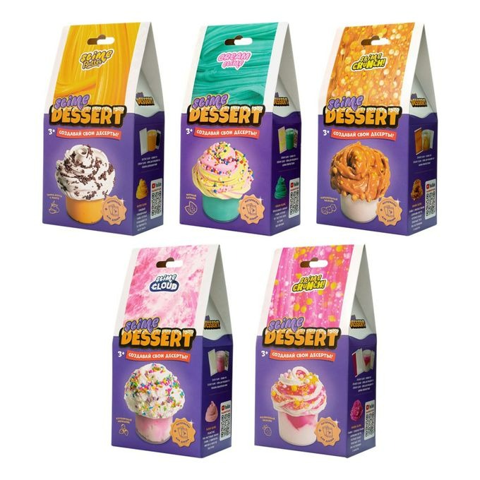 

Игрушка Slime Десерт мини, 1 шт в ассортименте